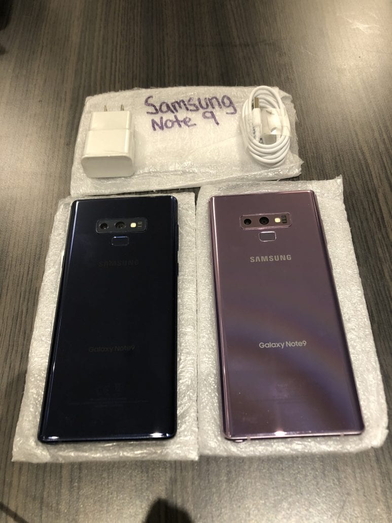 note 9 cellphones